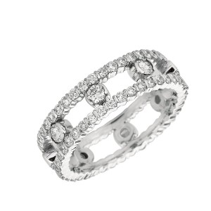 Gemlok© Diamond Eternity Band