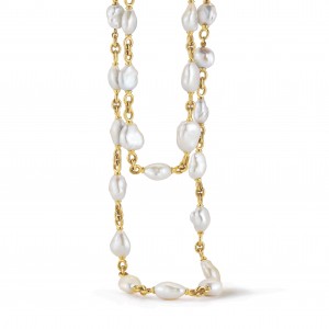 Seaman Schepps Souffle Freshwater Pearl Necklace