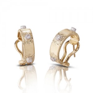 Buccellati Macri Classica Mini Hoop Earrings