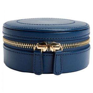 Wolf Sophia Indigo Travel Zip Case