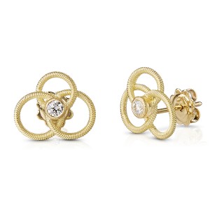 Buccellati Hawaii Button Earrings