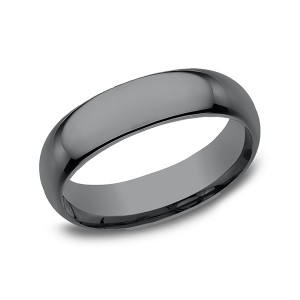 Tantalum Comfort-fit Design Wedding Band