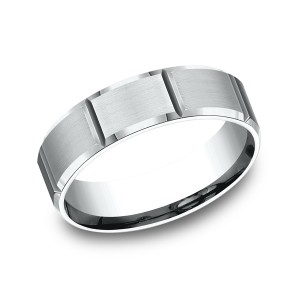 Comfort-Fit Design Wedding Ring