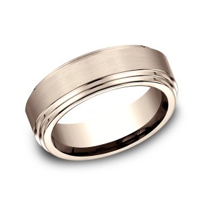 Comfort-Fit Design Wedding Ring