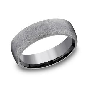 Tantalum Comfort-fit Design Wedding Band