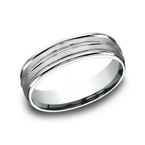 Comfort-Fit Design Wedding Ring