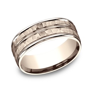 Comfort-Fit Design Wedding Ring