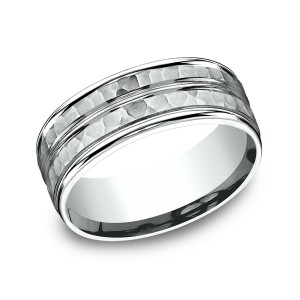 Comfort-Fit Design Wedding Ring