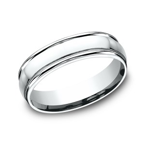 Comfort-Fit Design Wedding Band