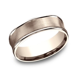 Comfort-Fit Design Wedding Band