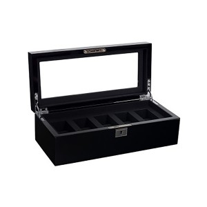 Wolf Savoy 5-Piece Watch Box