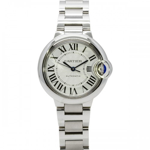 Pre-Owned Cartier 33mm Ballon Bleu