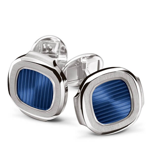 Patek Philippe 18K White Gold Nautilus Cufflinks