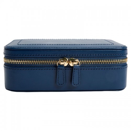 Wolf Sophia Indigo Travel Zip Case