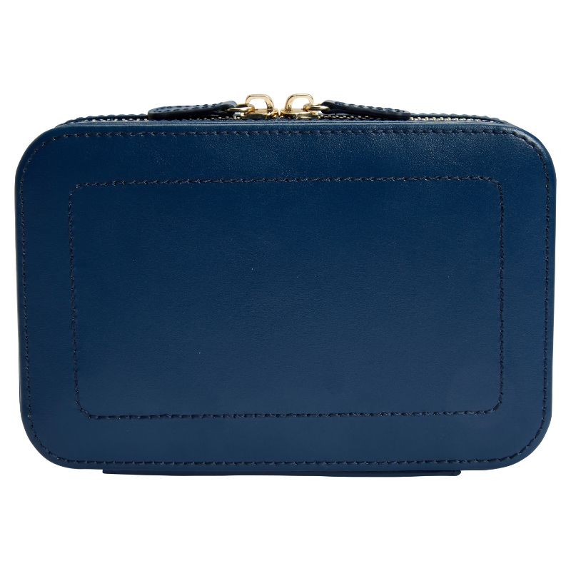 Wolf Sophia Indigo Travel Zip Case