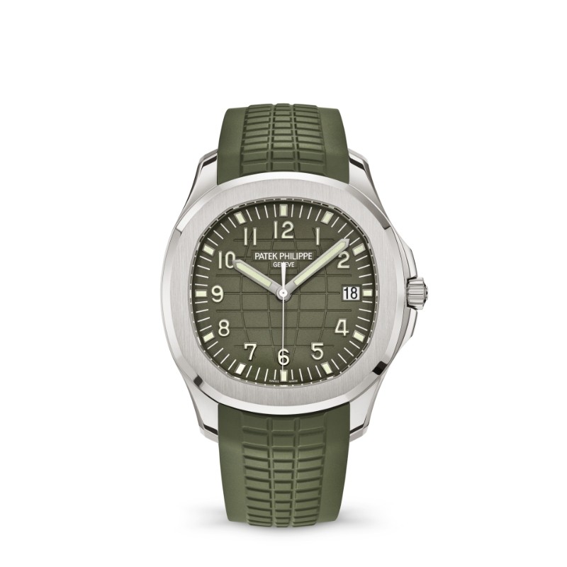 Patek Philippe Aquanaut White Gold 5168G-010