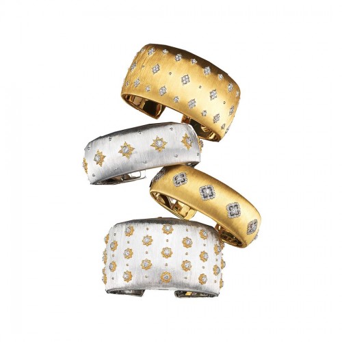 Buccellati 18K Gold Cuffs