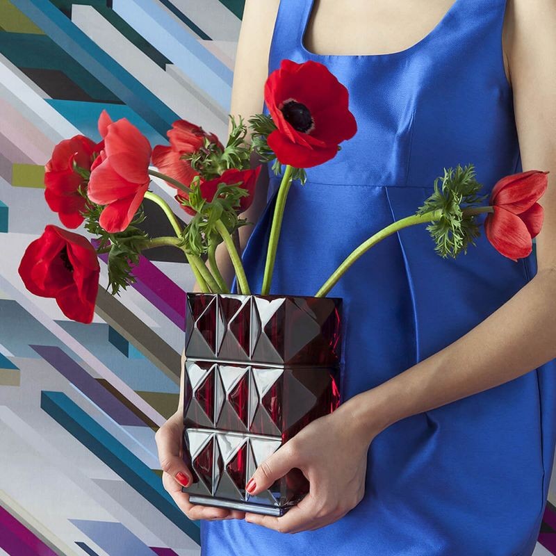 Baccarat Louxor Rectangular Vase