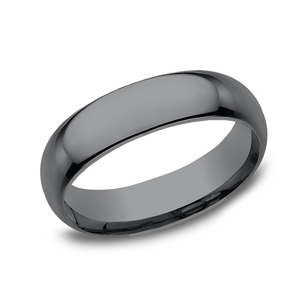 Tantalum Comfort-fit Design Wedding Band
