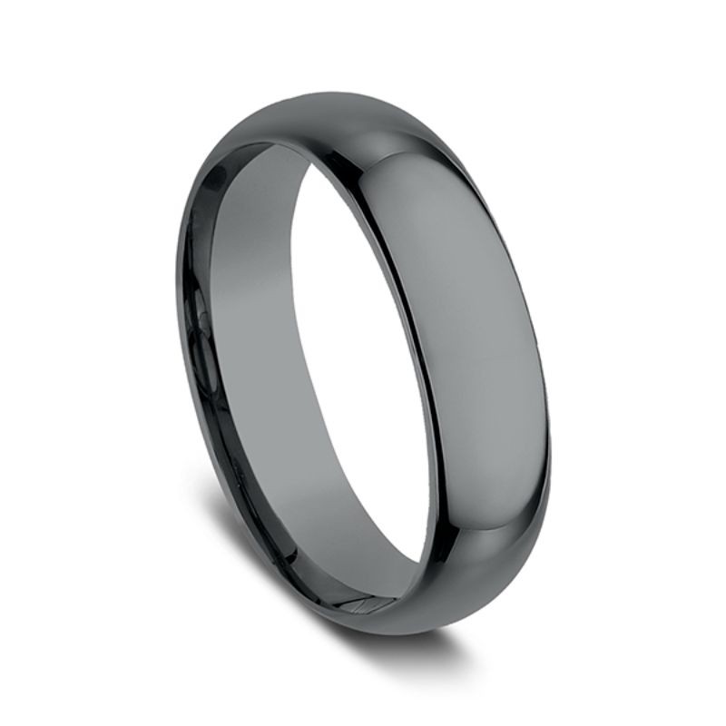 Tantalum Comfort-fit Design Wedding Band