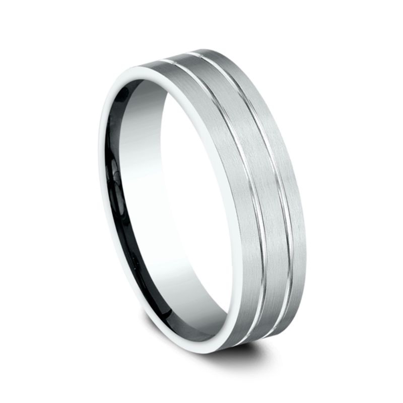 Comfort-Fit Design Wedding Ring