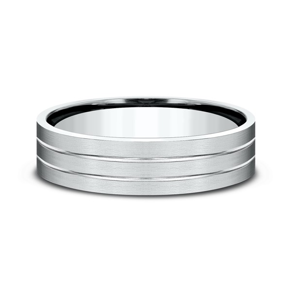 Comfort-Fit Design Wedding Ring