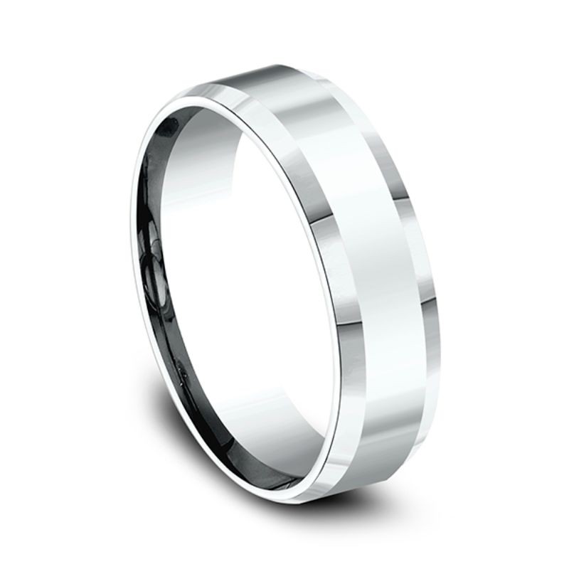 Comfort-Fit Design Wedding Band