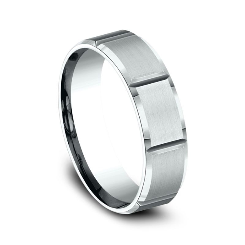 Comfort-Fit Design Wedding Ring
