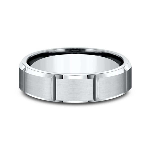 Comfort-Fit Design Wedding Ring