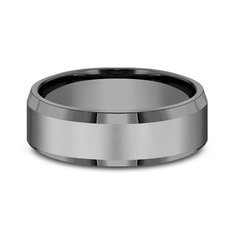 Tantalum Comfort-fit Design Wedding Band