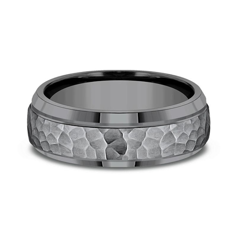 Tantalum Comfort-fit Design Wedding Band