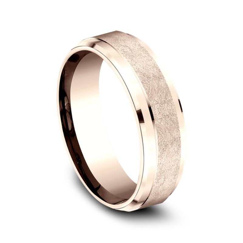 Comfort-Fit Design Wedding Ring