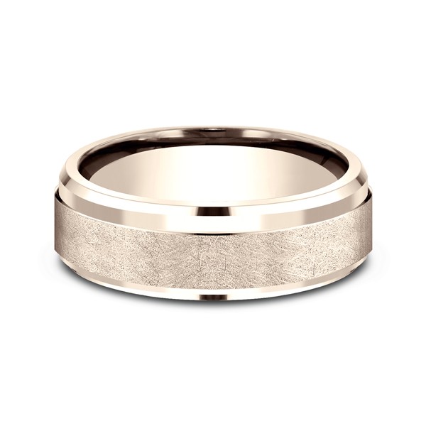 Comfort-Fit Design Wedding Ring
