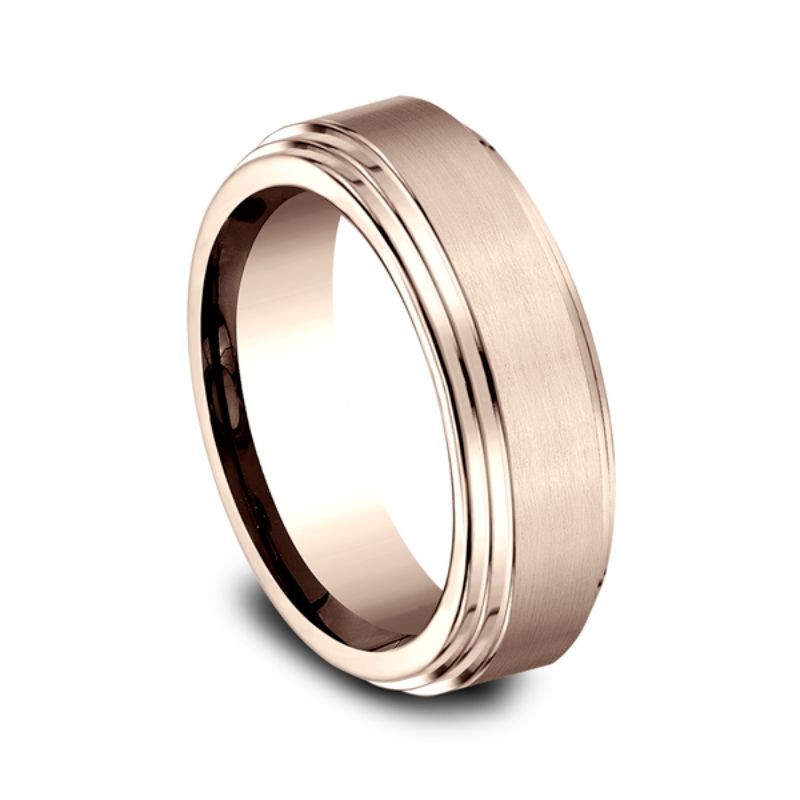 Comfort-Fit Design Wedding Ring