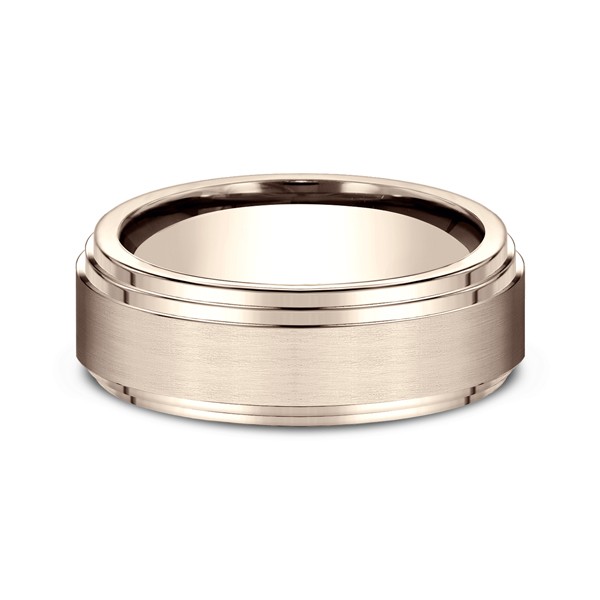 Comfort-Fit Design Wedding Ring