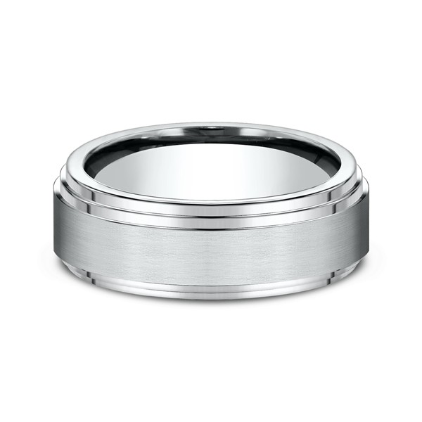 Comfort-Fit Design Wedding Ring