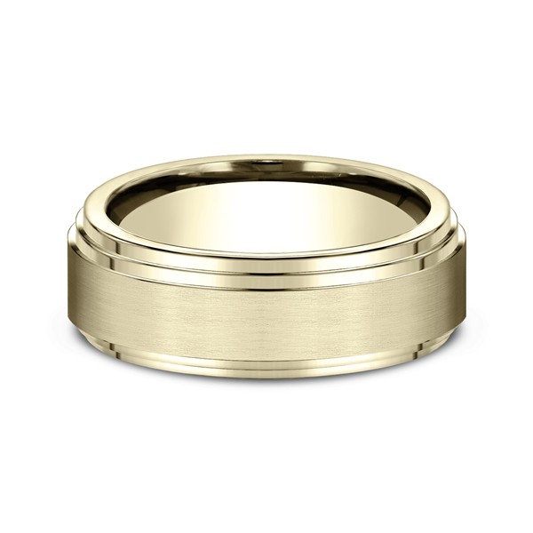 Comfort-Fit Design Wedding Ring