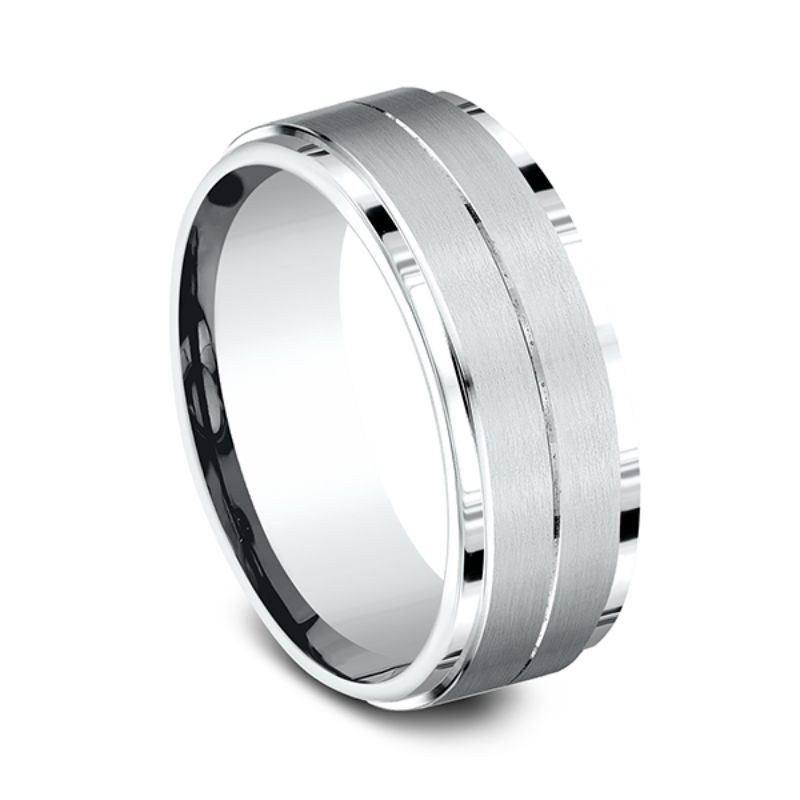 Comfort-Fit Design Wedding Band