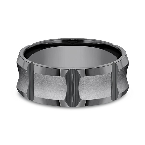 Tantalum Comfort-fit Design Wedding Band