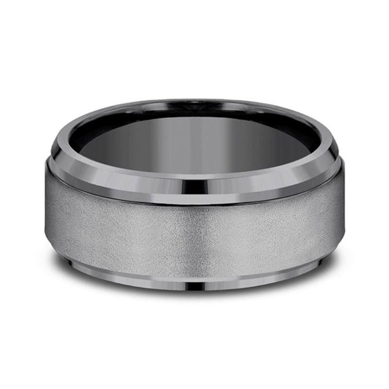 Tantalum Comfort-fit Design Wedding Band