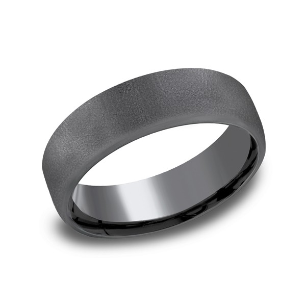 Tantalum Comfort-fit wedding band