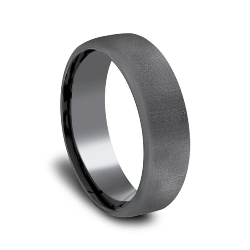 Tantalum Comfort-fit wedding band