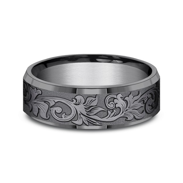 Tantalum Comfort-fit wedding band