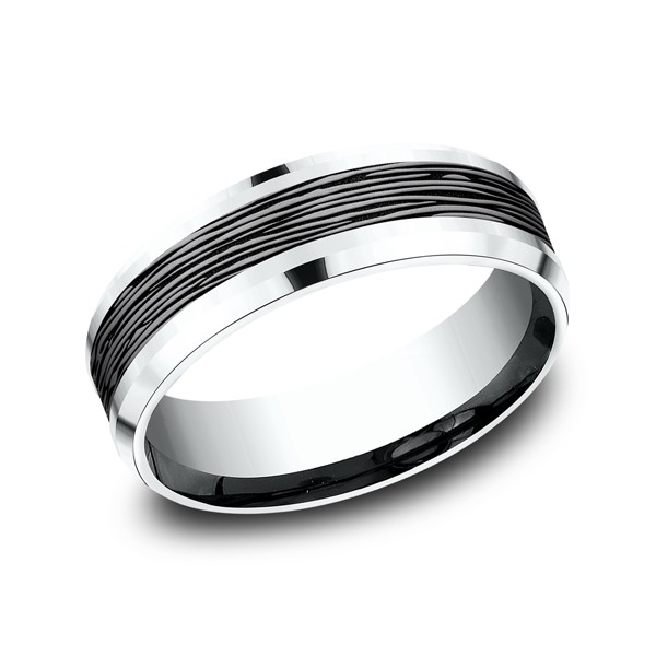 Ammara Stone Comfort-fit Design Wedding Ring