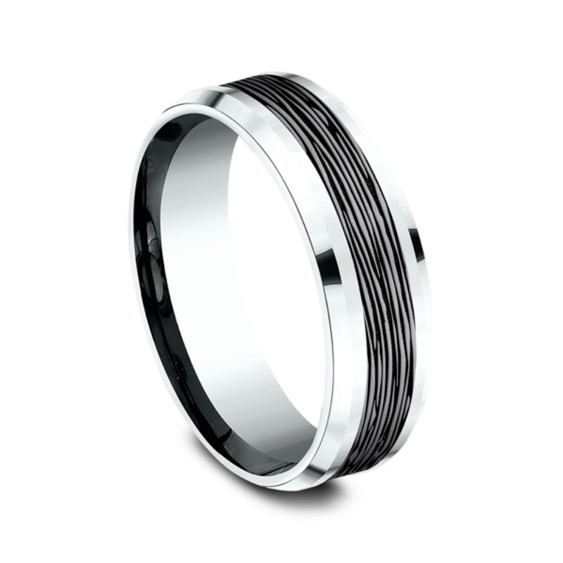 Ammara Stone Comfort-fit Design Wedding Ring