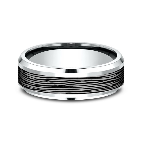 Ammara Stone Comfort-fit Design Wedding Ring