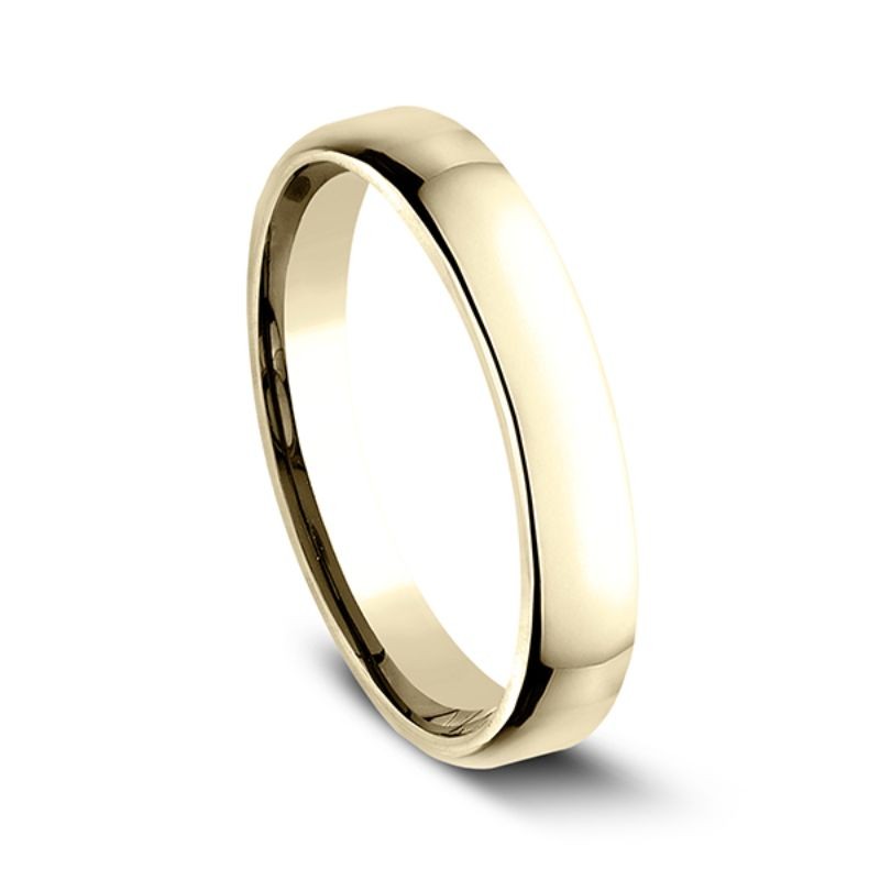 European Comfort-Fit Wedding Ring, 3.5mm