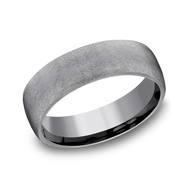 Tantalum Comfort-fit Design Wedding Band