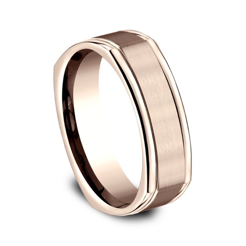 Comfort-Fit Design Wedding Ring