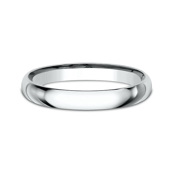 Standard Comfort-Fit Wedding Ring, Domed 2mm